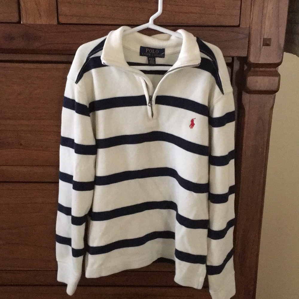 Polo pullover medium weight